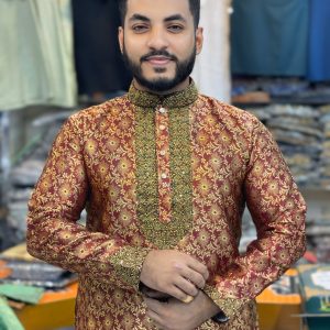 লাক্সারি কাতান পাঞ্জাবি [ MG-234 ]