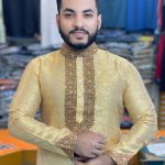লাক্সারি কাতান পাঞ্জাবি [ MG-235 ]